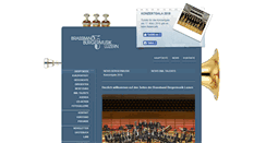 Desktop Screenshot of buergermusik.ch